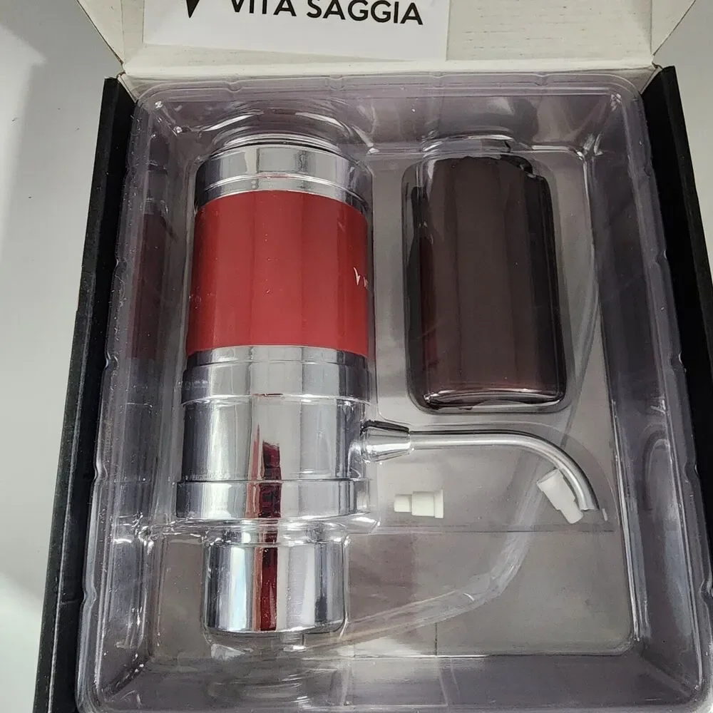Electric Wine Aerator Portable Personal Wine Tap Machine New Open Box